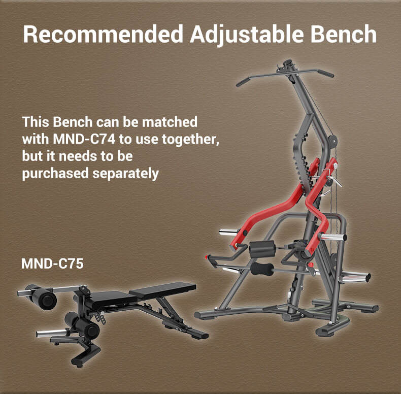 Fitness Strength Training Comprehensive Trainer Home Gym Sport Equipment Free Weight Multi Trainer