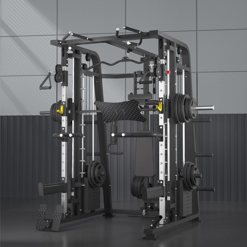Commercial Comprehensive Fitness Equipment Multifunctional Trainer Bodybuilding Gym Equipment Smith Machine Squat Rack