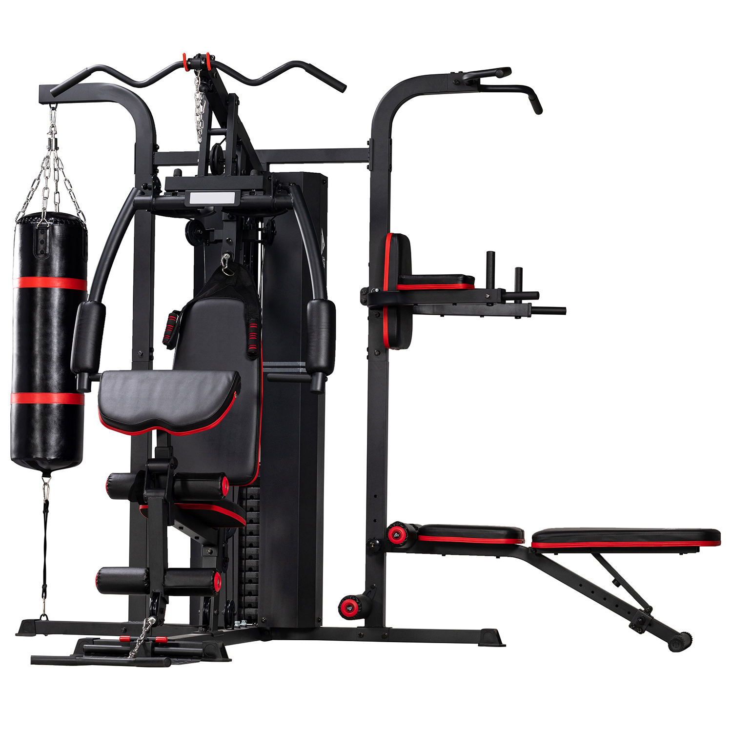 Multi-Functional Smith Machine Gym Fitness Equipment Set for Workouts