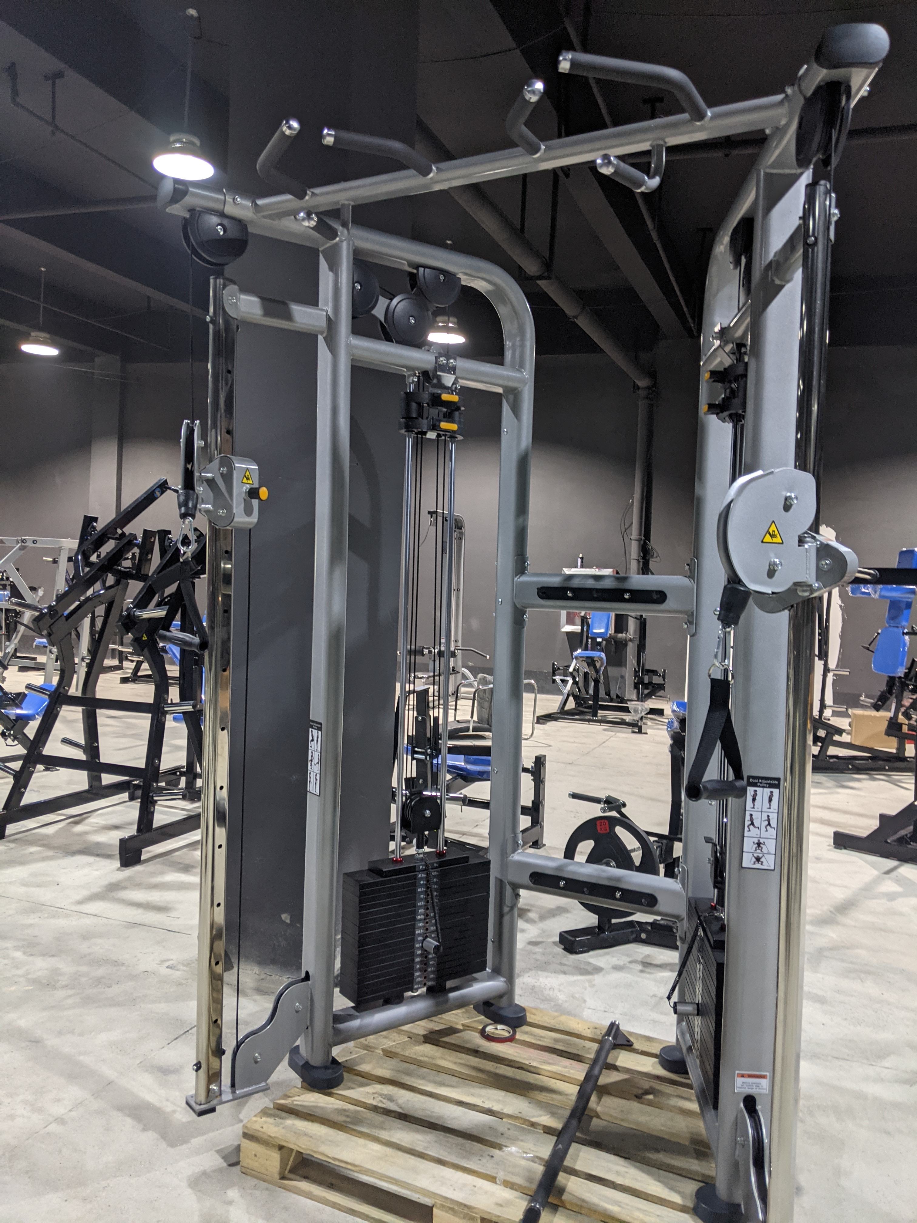 Fitness Equipment Commercial Gym Equipment Multi Function Station Smith Machine Functional Trainer DUAL PULLEY