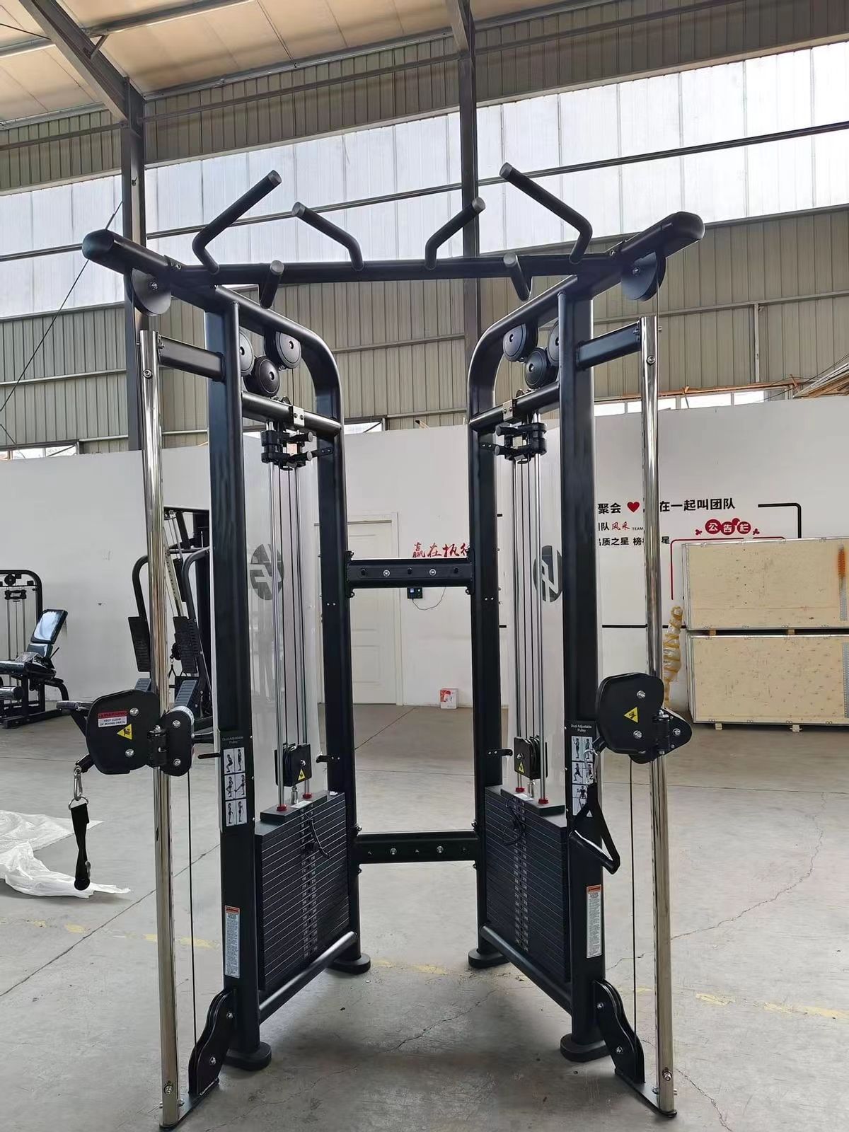 Fitness Equipment Commercial Gym Equipment Multi Function Station Smith Machine Functional Trainer DUAL PULLEY