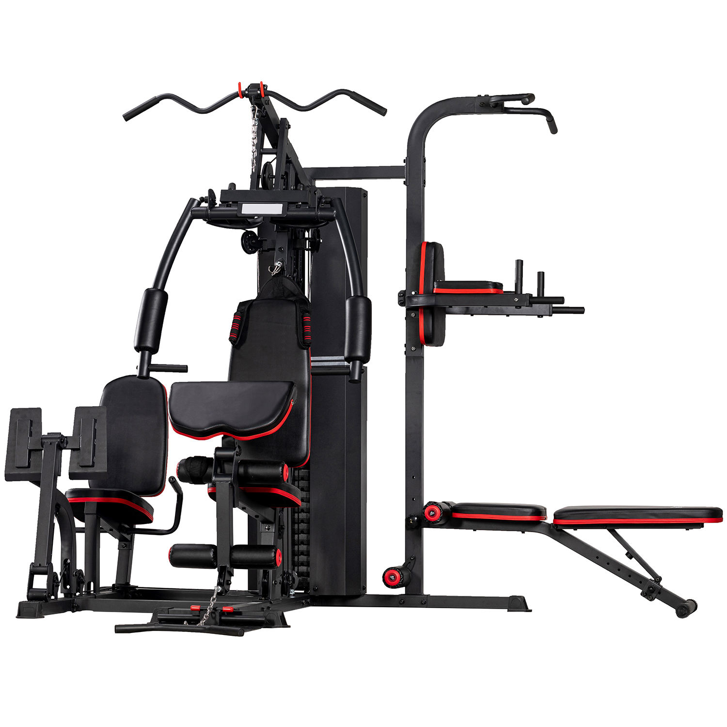Multi-Functional Smith Machine Gym Fitness Equipment Set for Workouts