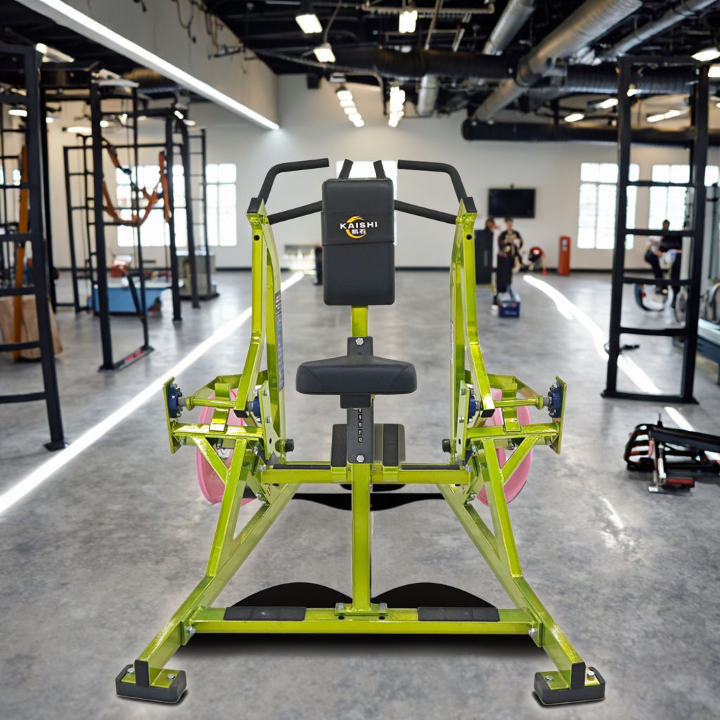 Durable Outdoor Steel Fitness Equipment Split-Action Rowing Back Pull Trainer for Body Fitness