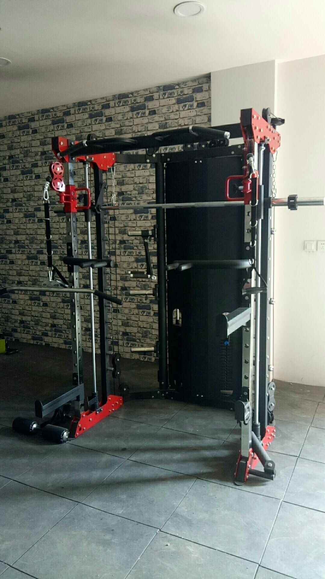 Gym Equipment Body Building Multi-Functional Trainer Smith Machine Home Gym for Sale Made in China