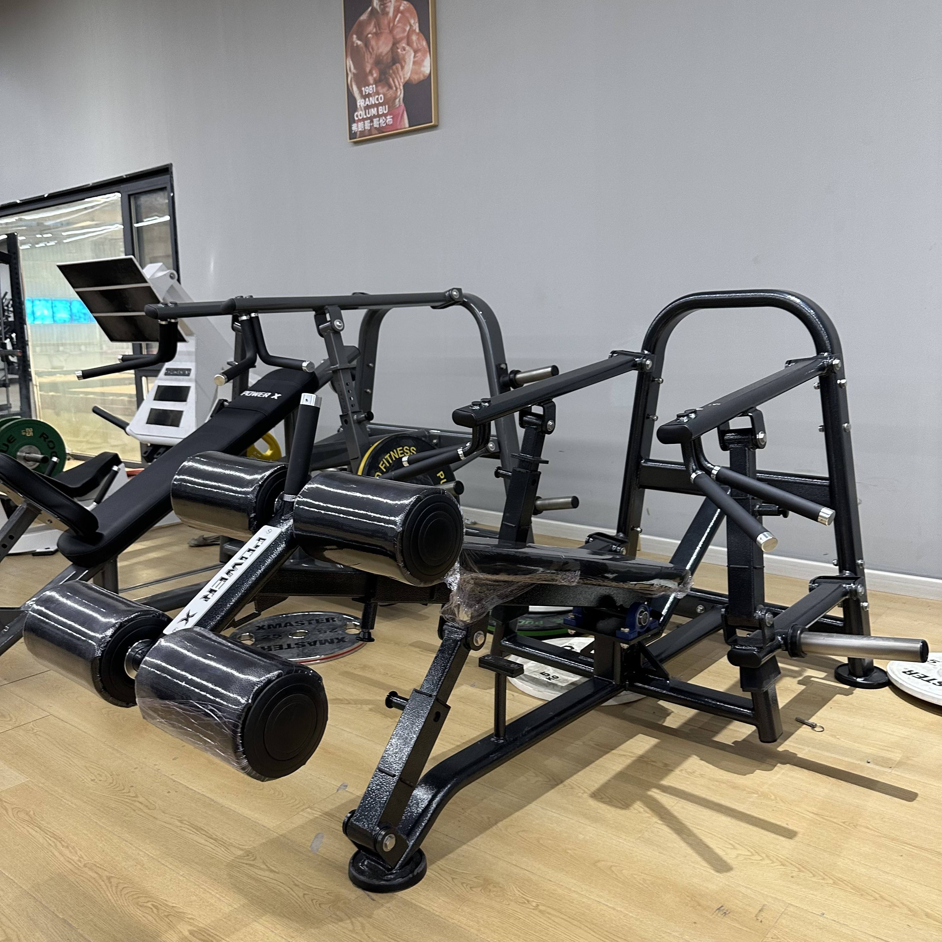 Steel Plate Loaded Sport Trainer Machine Gym Fitness Equipment for Chest and Leg Bodybuilding Gym Equipment Trainer