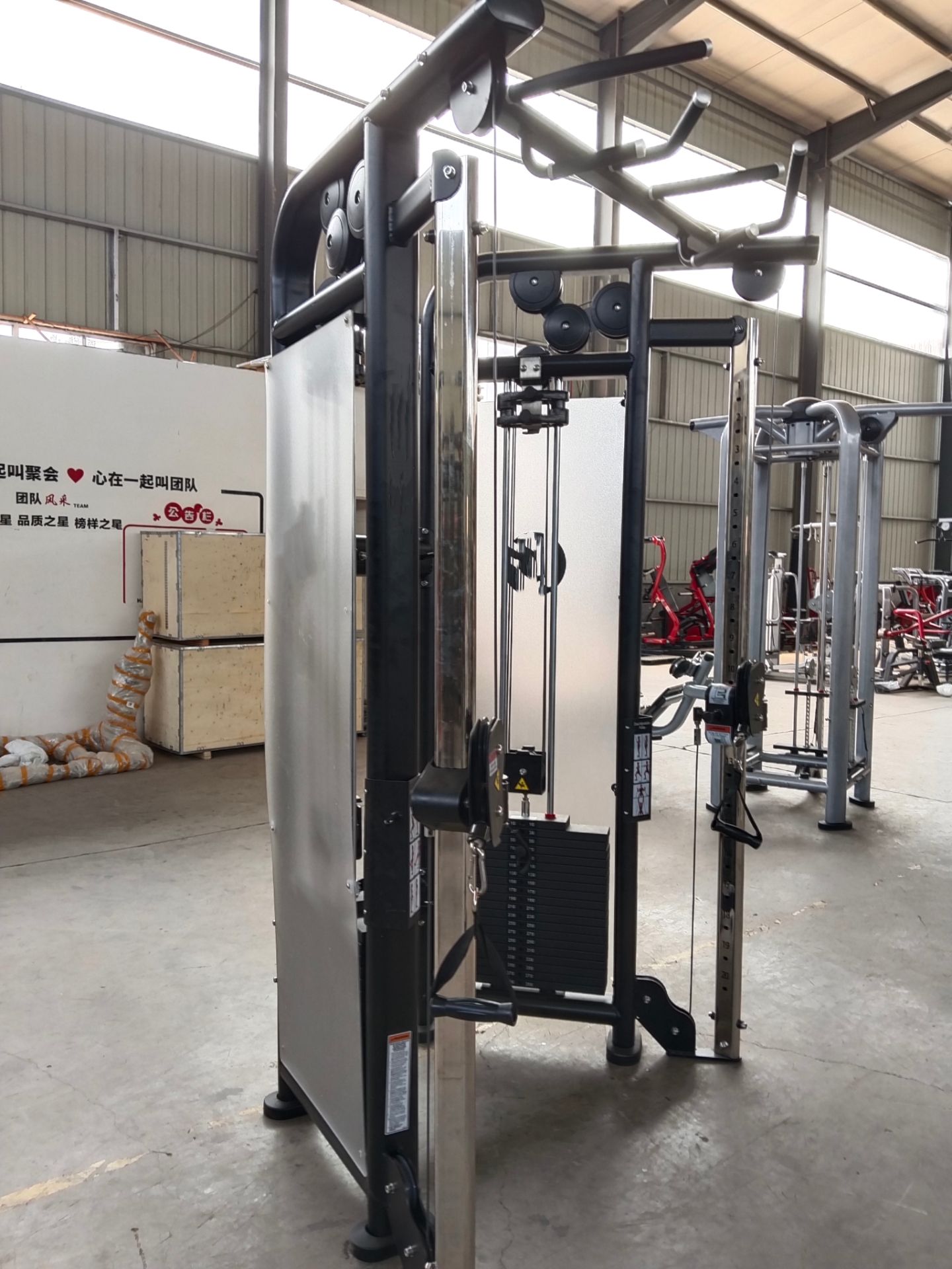 Fitness Equipment Commercial Gym Equipment Multi Function Station Smith Machine Functional Trainer DUAL PULLEY