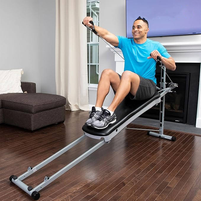 Wellshow Total Gym Versatile Indoor Home Gym Workout Total Body Strength Training Fitness Equipment