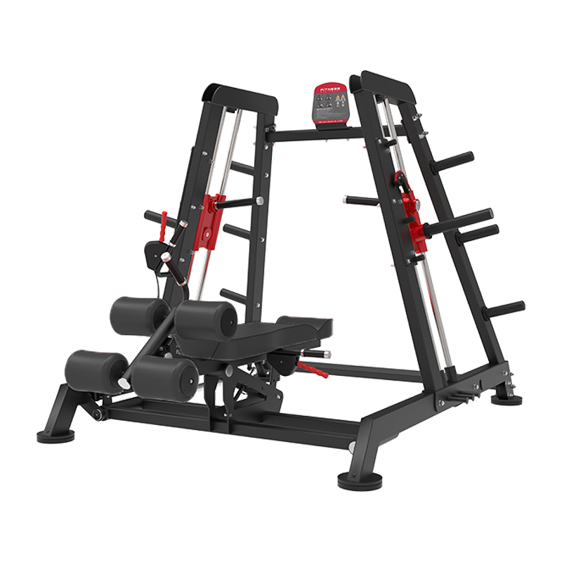 Commercial Gym Fitness Equipment Exercise Multi Functional Inclined Bench Shoulder Chest Press Power Dual System Smith Machine