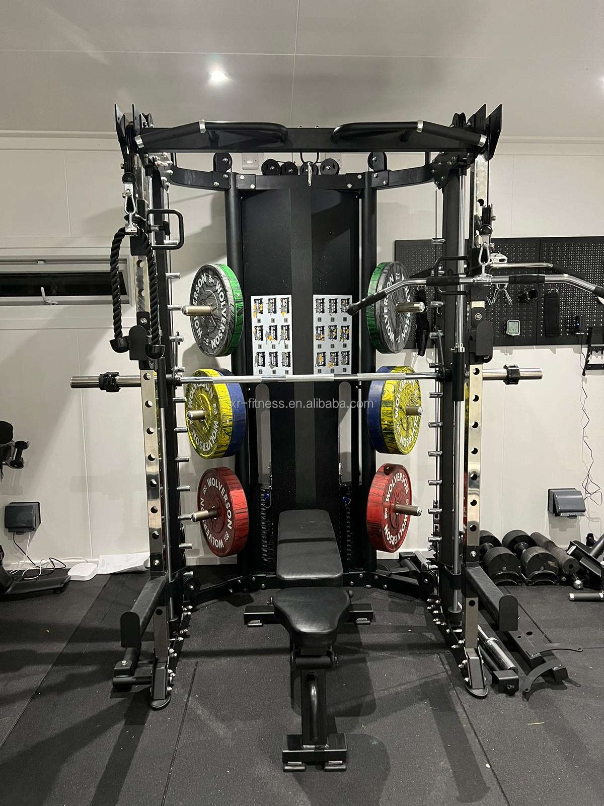 Gym Equipment Body Building Multi-Functional Trainer Smith Machine Home Gym for Sale Made in China