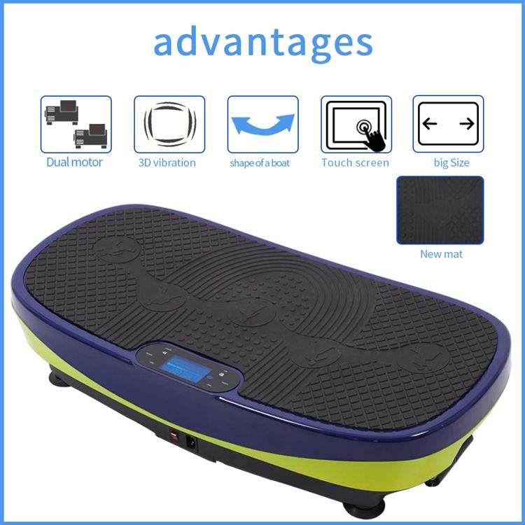 Home Exercise Equipment for Weight Loss and Fitness Vibration Platform Trainer