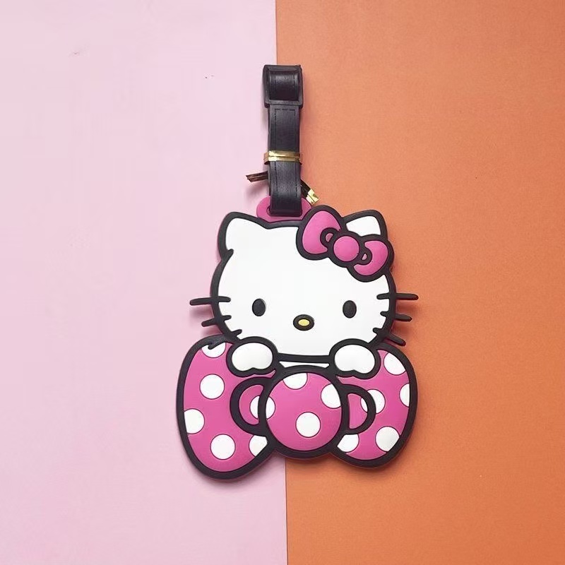 Hello Kitty PINK BOW Luggage Tag