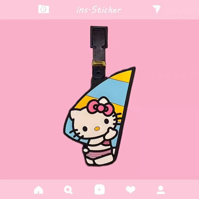Hello Kitty SAILBOAT Luggage Tag