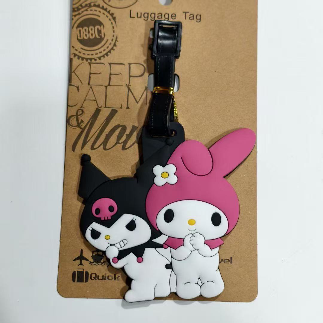 Kuromi with Melody Luggage Tag