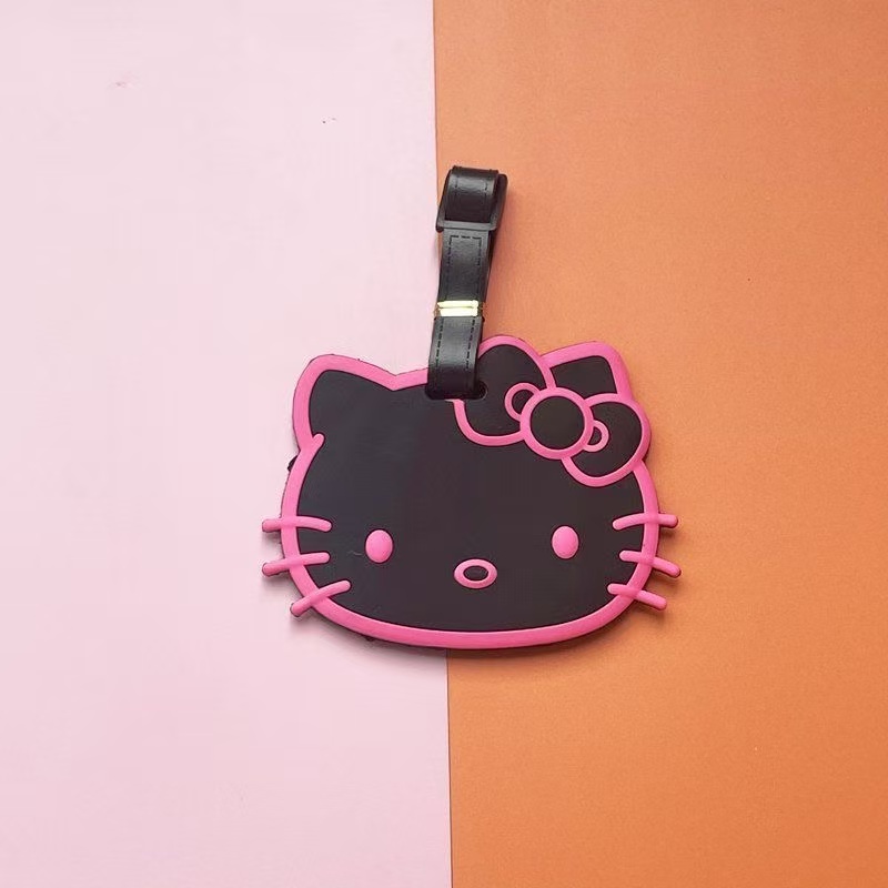Hello Kitty BLACK HEAD Luggage Tag