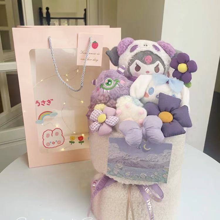 Kuromi PURPLE Plush Bouquet