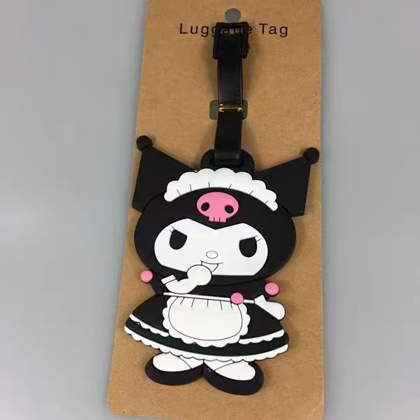 Kuromi MAID Luggage Tag