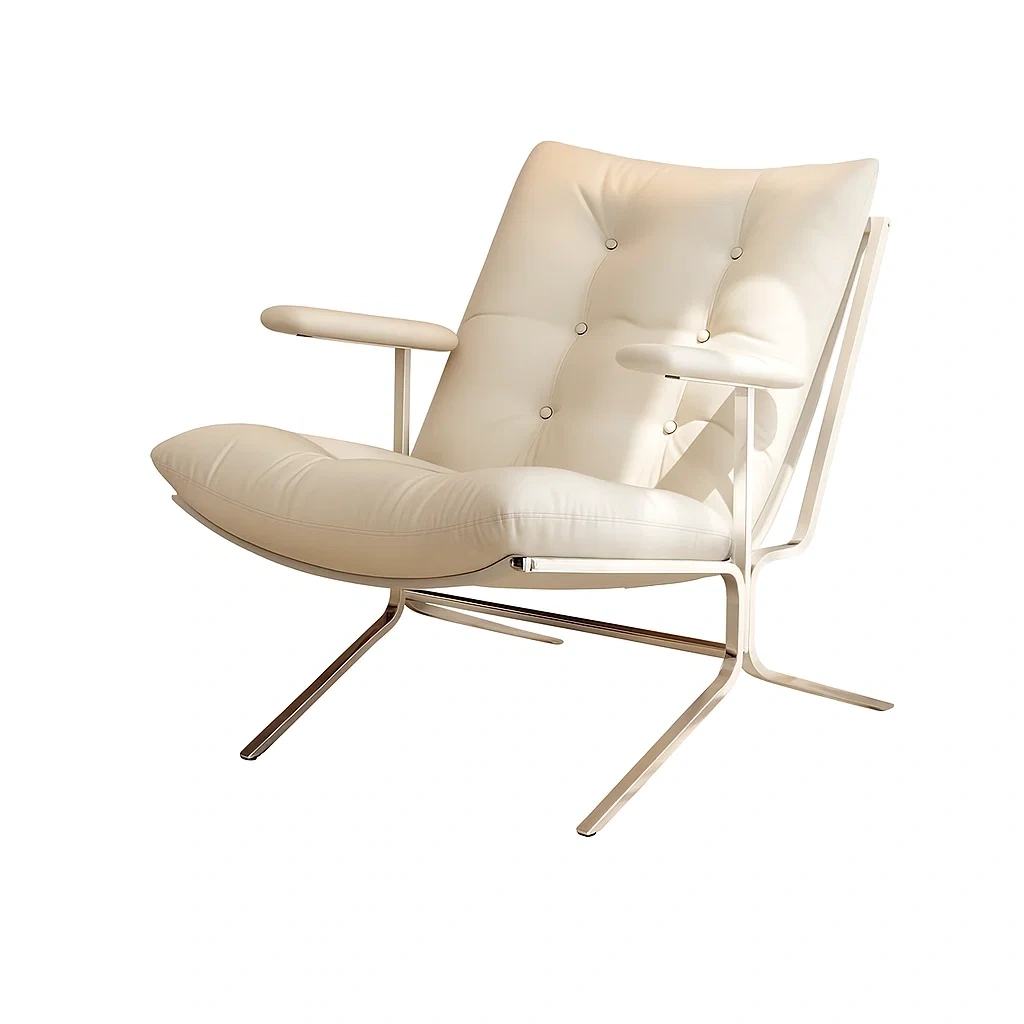 Fauteuil design contemporain avec accoudoirs rembourrés