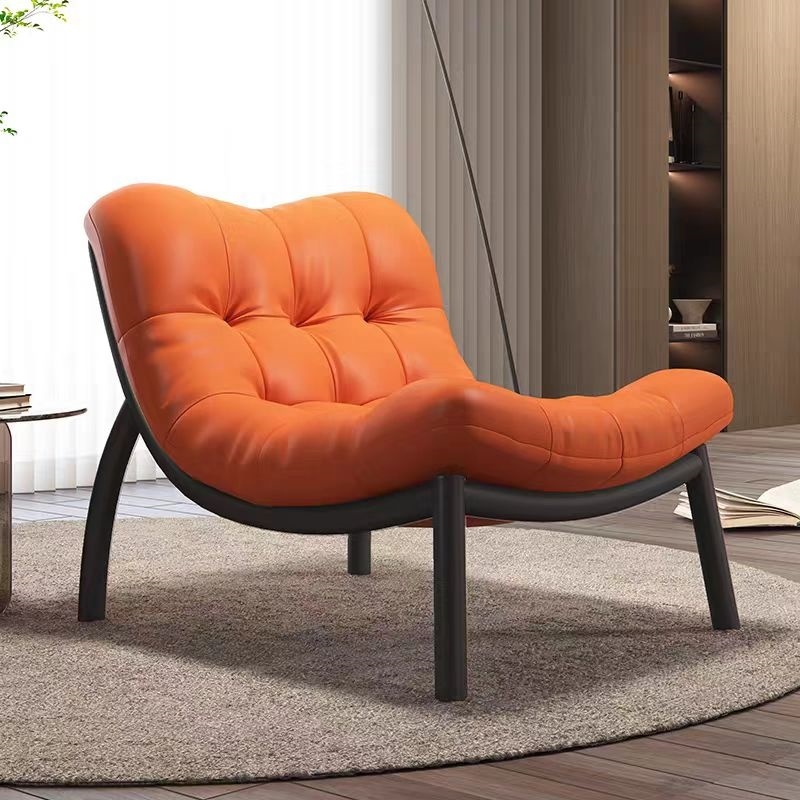 Fauteuil design moderne en cuir avec dossier ergonomique
