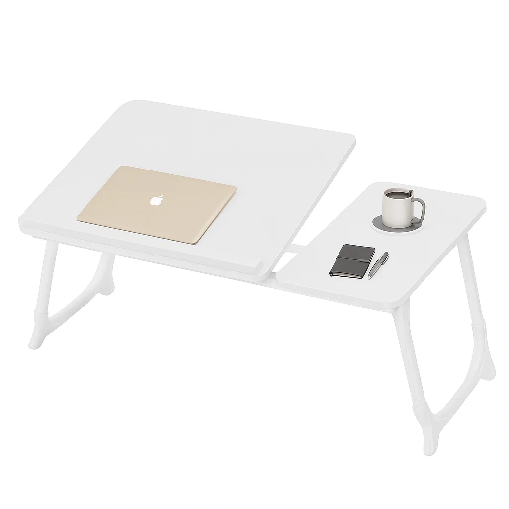 Table pliante multifonction en bois pour ordinateur portable