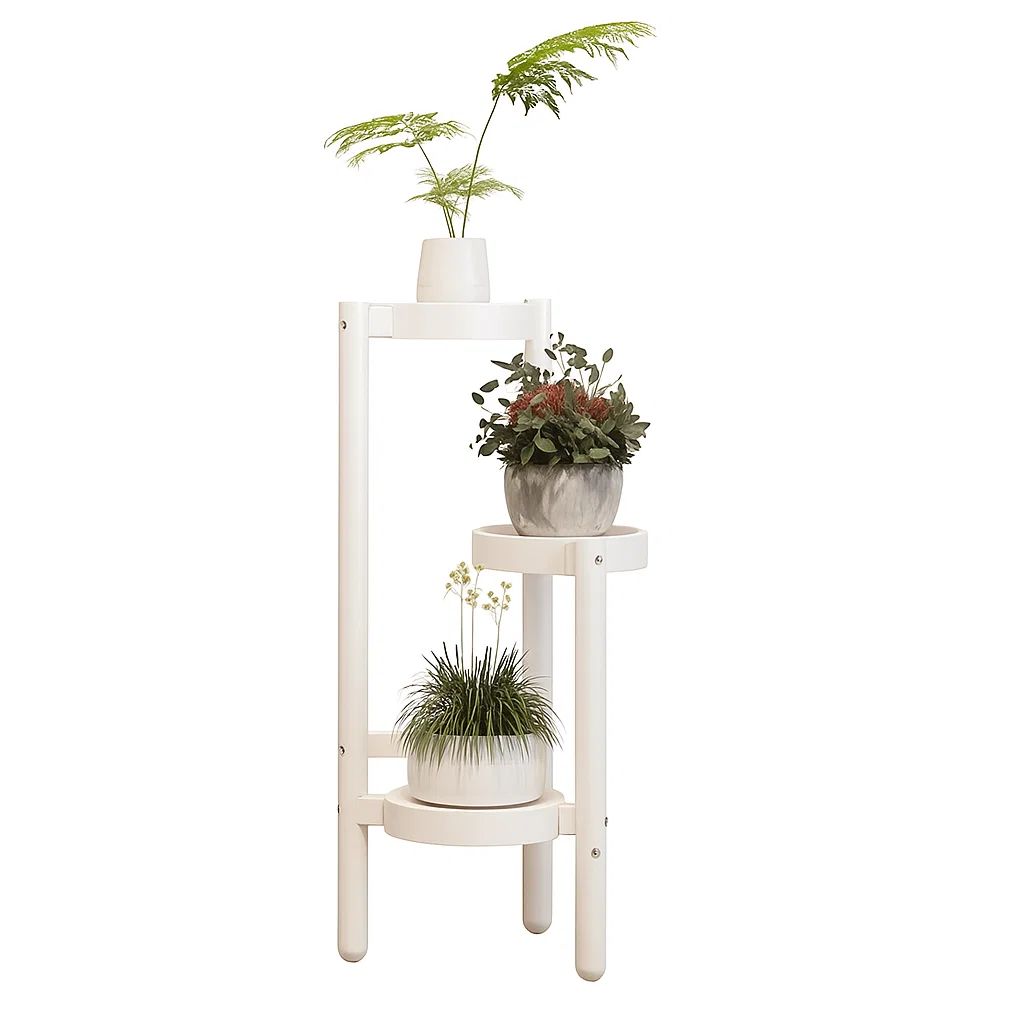 Étagère porte-plantes en métal à 3 niveaux