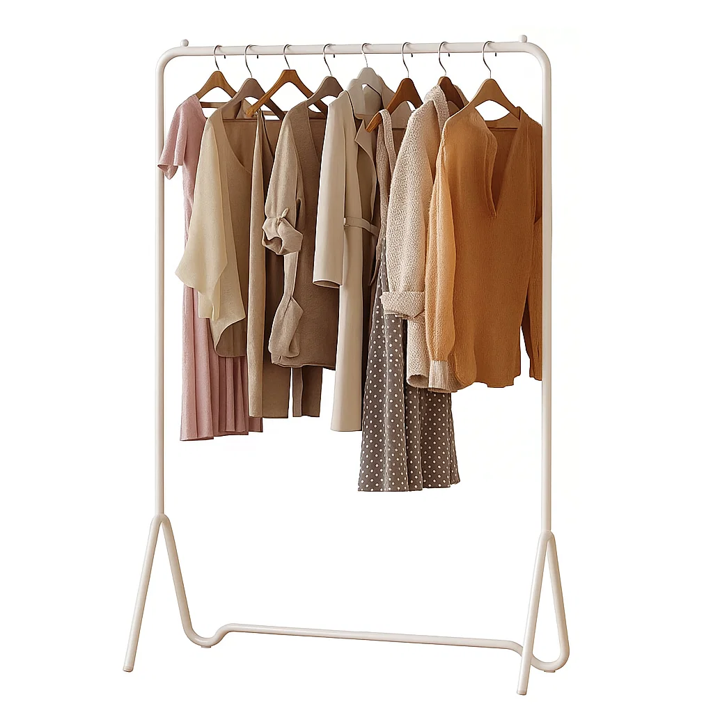 Portant à vêtements moderne en métal robuste