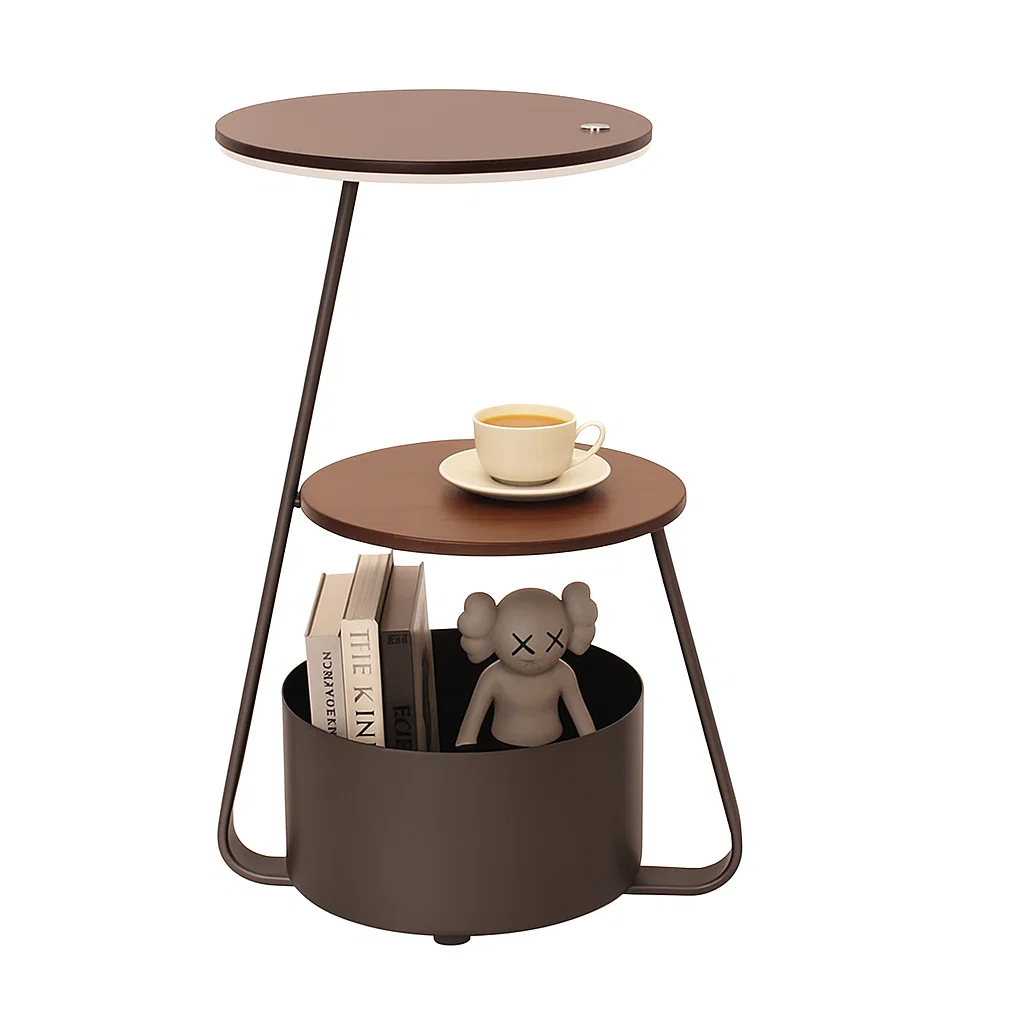 Table d’appoint lumineuse avec LED intégrée et trois températures de couleur réglables