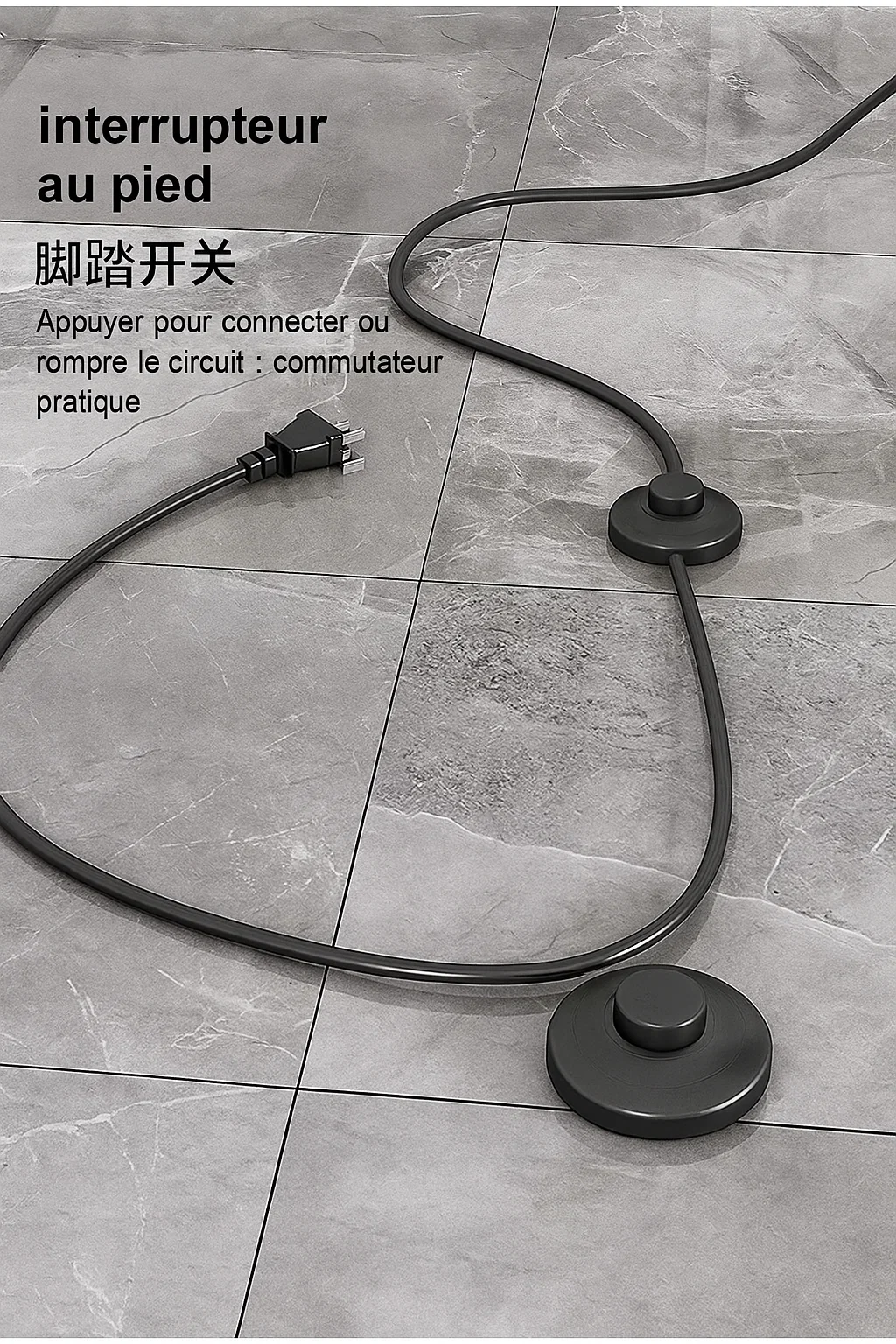 Lampadaire moderne en bois et métal avec abat-jour en tissu