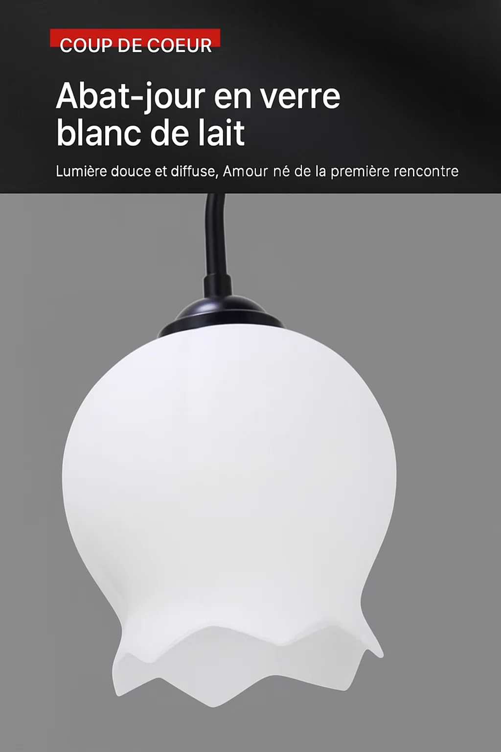 Lampadaire décoratif en forme de fleurs avec abat-jour en verre dépoli – Éclairage design pour salon et chambre