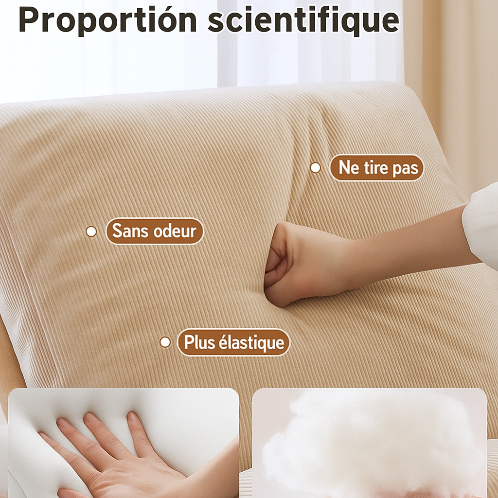 Fauteuil à bascule moderne design minimaliste pour salon