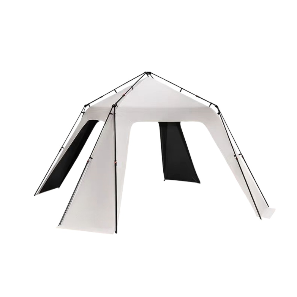Tente pare-soleil extérieure renforcée – abri ombragé 3D résistant au vent niveau 6