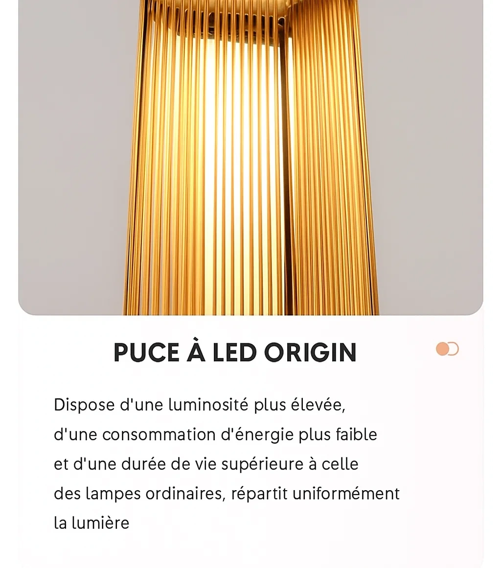 Lampadaire solaire LED en bois et métal pour extérieur IP65