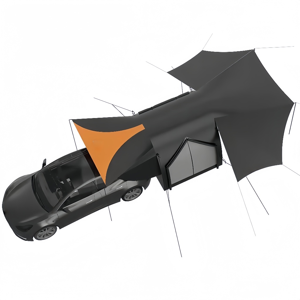 Tente de camping voiture – abri latéral imperméable en tissu Oxford haute densité
