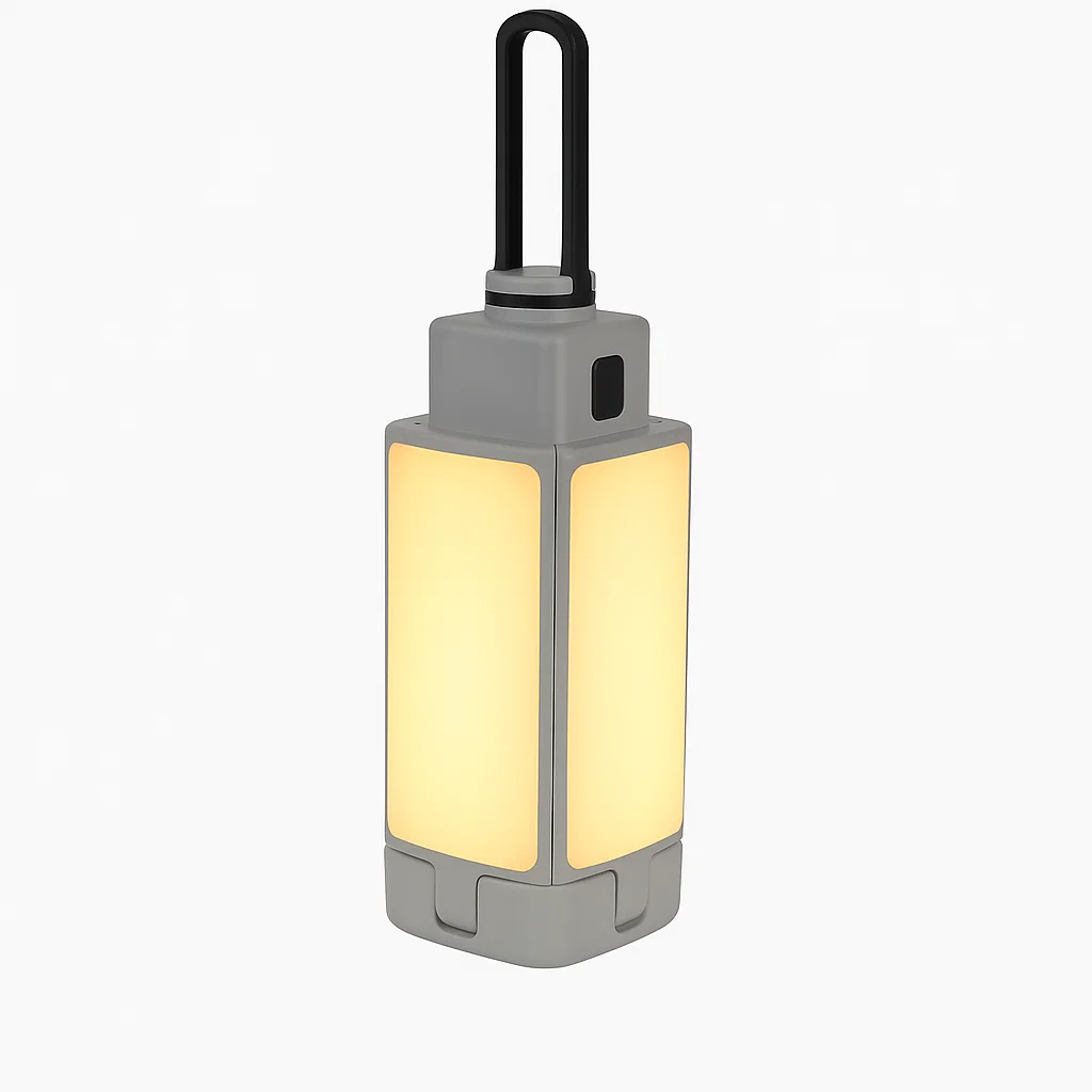 Lampe de camping multifonction pliable et rechargeable USB