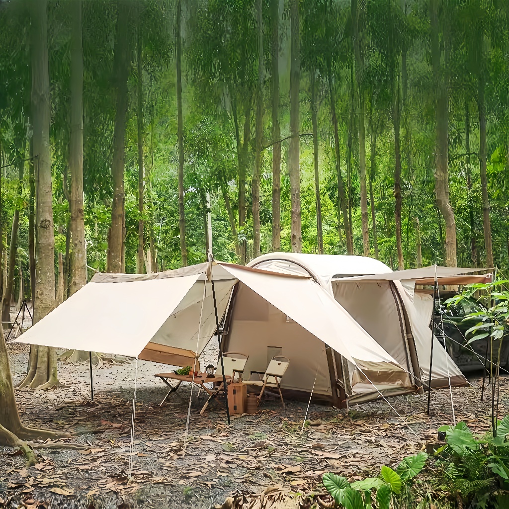 Tente de camping voiture – abri latéral imperméable en tissu Oxford haute densité