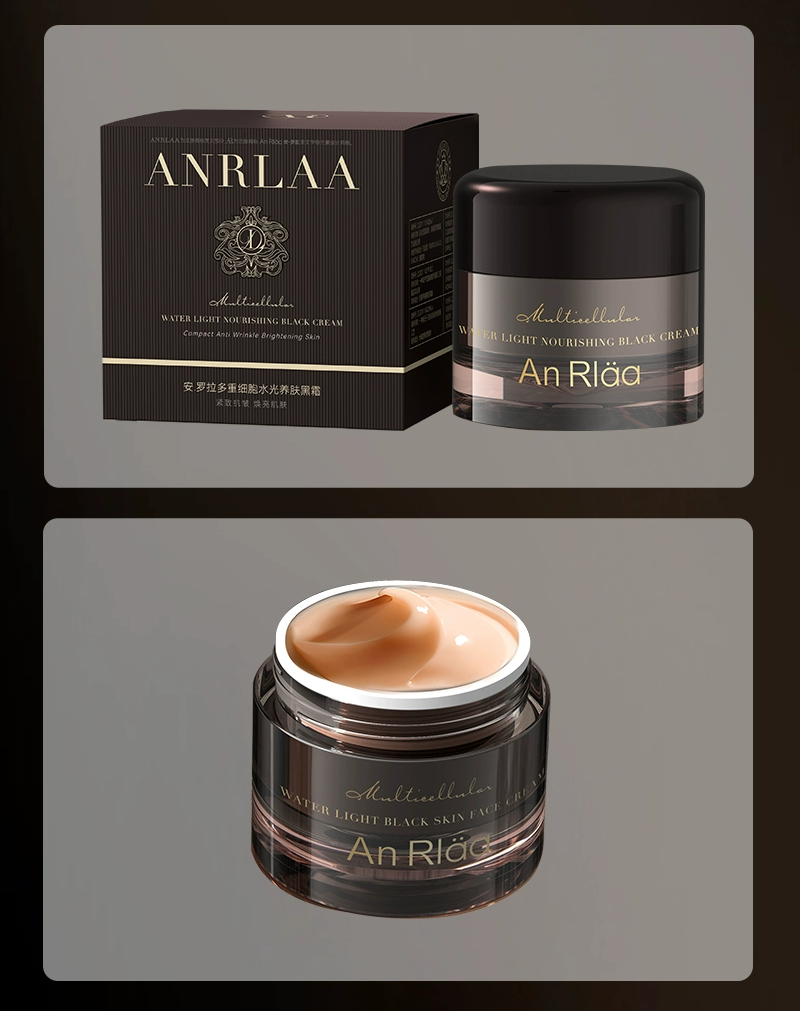 Anrola Multi-Cell Hydrating Black Cream 30ml Primer-Prep Nourishing Cream Luxuriously Rich & Soft-Focus