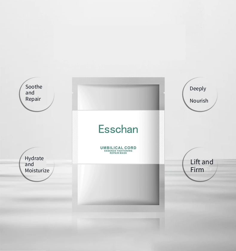 Esschan Umbilical Cord Essence Firming & Soothing Empowering Mask 5 sheets/box Post-Procedure Recovery Mask