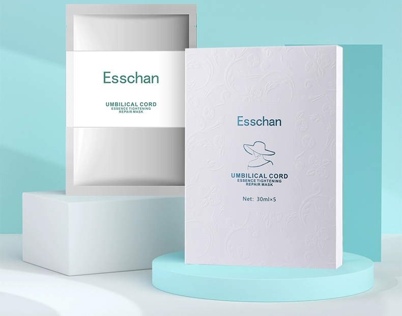 Esschan Umbilical Cord Essence Firming & Soothing Empowering Mask 5 sheets/box Post-Procedure Recovery Mask