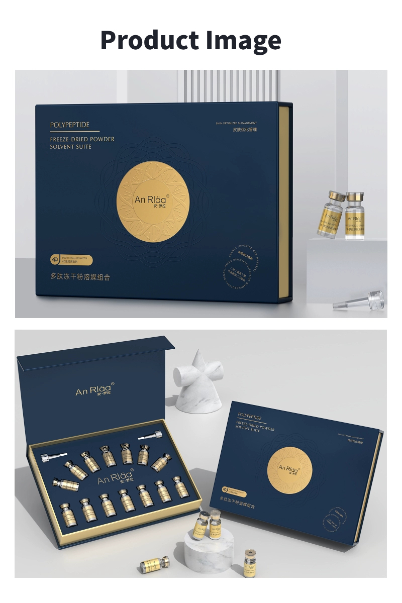 Peptide Repair Freeze-Dried Powder Sensitive Skin Repair, Redness Reduction, Acne Scar Fading Post-Microneedling Hydrating Serum Blue Copper Peptide