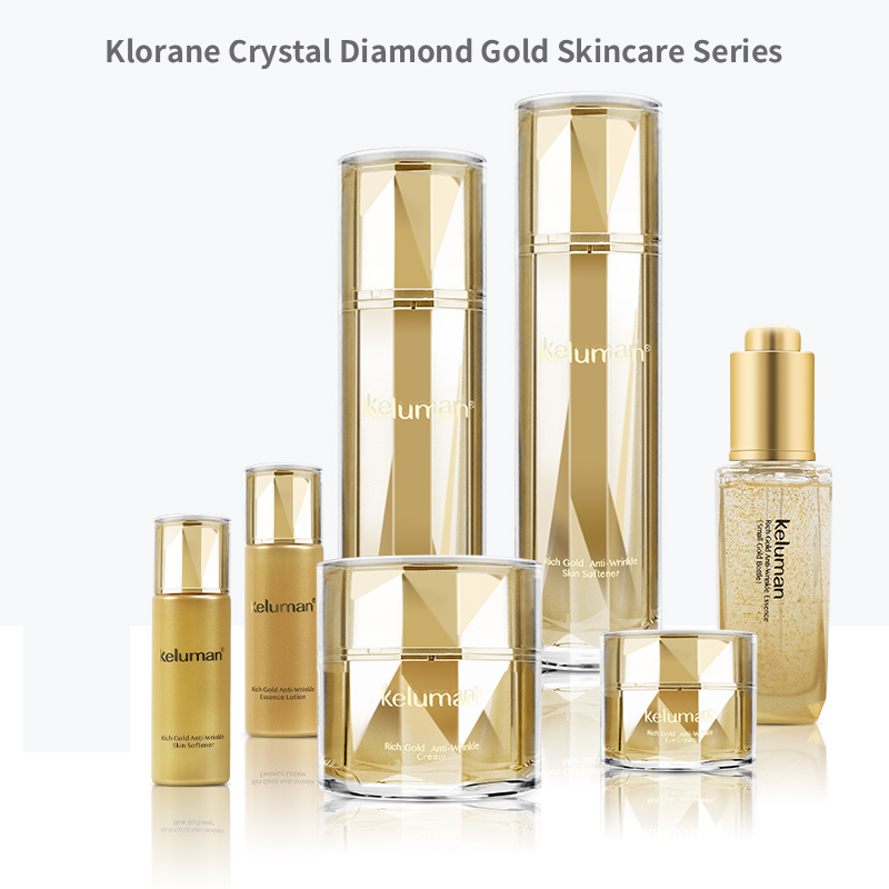 Klorane Crystal Pearl Gold Anti-Wrinkle Moisturizing Cream & Essence Eye Cream Set Sale - Opened Packaging