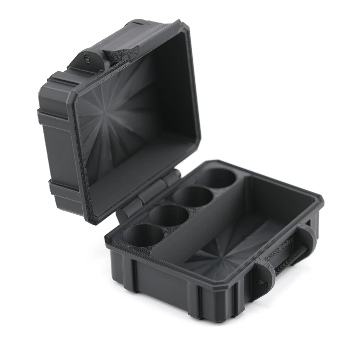 Mixed Vial Case – 4-Slot 3ml + 1 BAC Slot Organizer for GLP-1 & Peptides