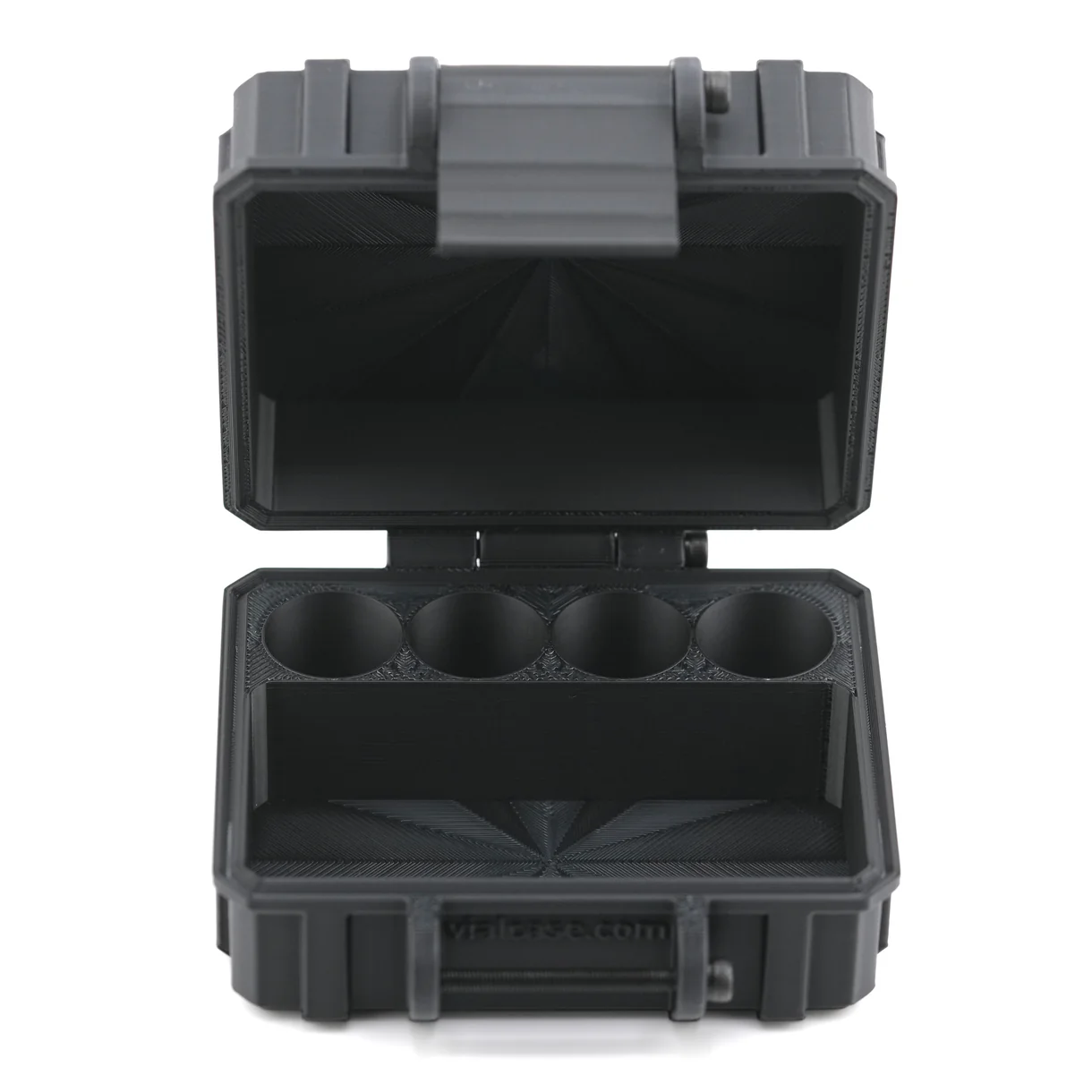 Mixed Vial Case – 4-Slot 3ml + 1 BAC Slot Organizer for GLP-1 & Peptides