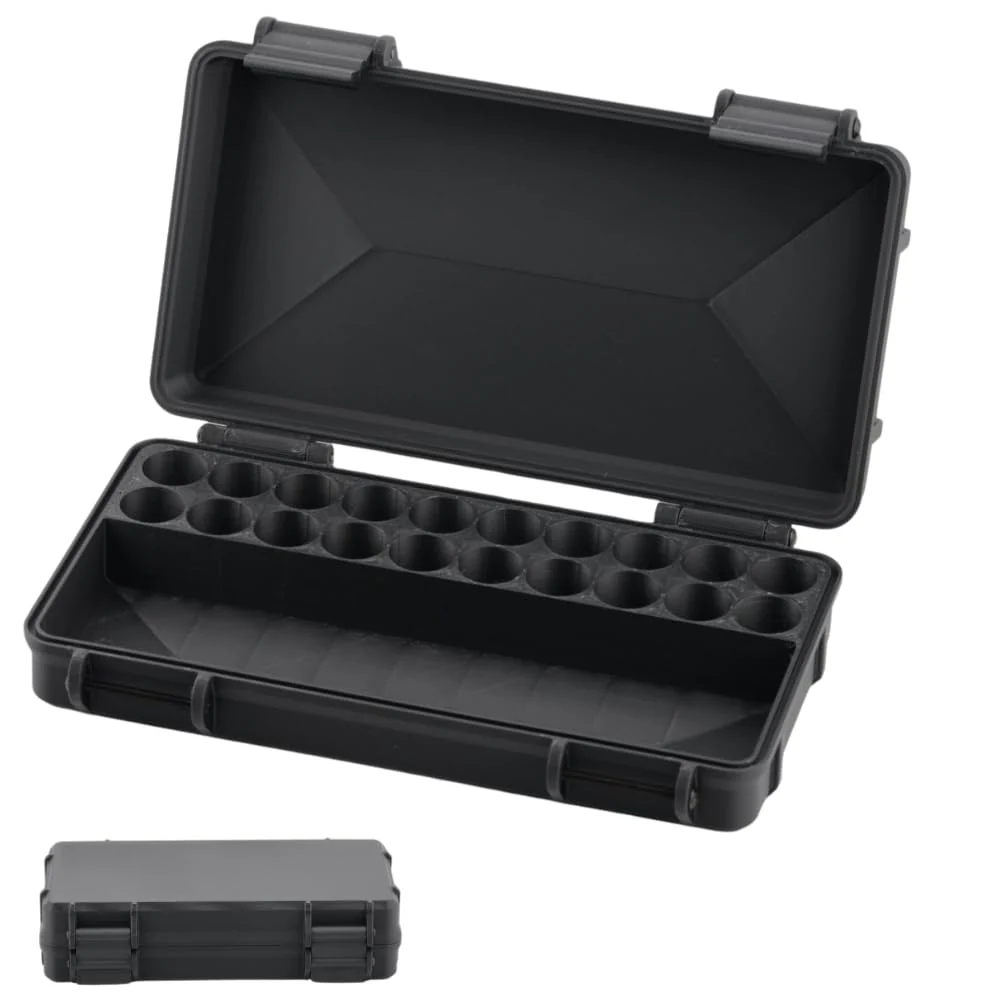 20-Slot 3ml Vial Case with Syringe & Alcohol Pad Storage – GLP-1 & Peptide Organizer