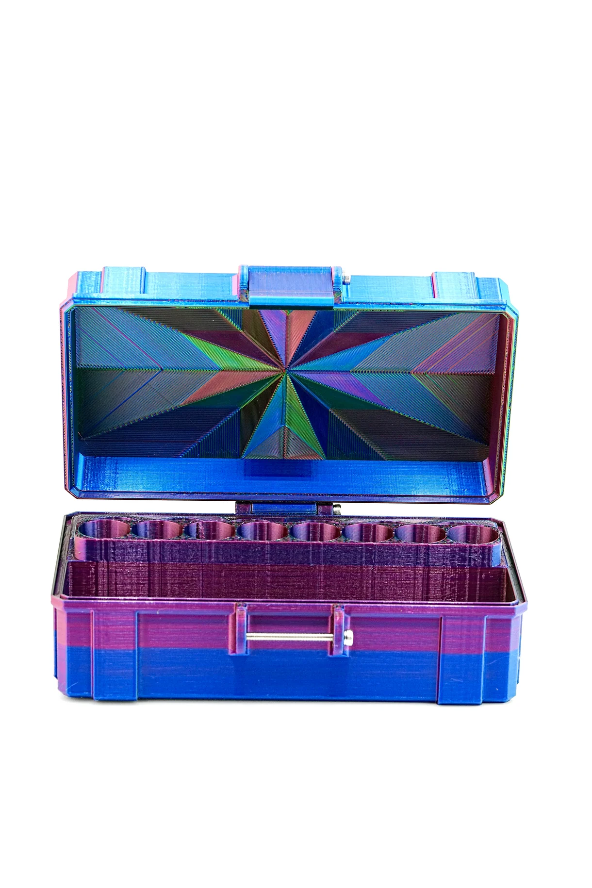 Mixed Vial Case | 6-Slot 10 ml Vial Case & 8-Slot 3 ml Vial Case Slots | Organizer for GLP-1, Peptides, Research