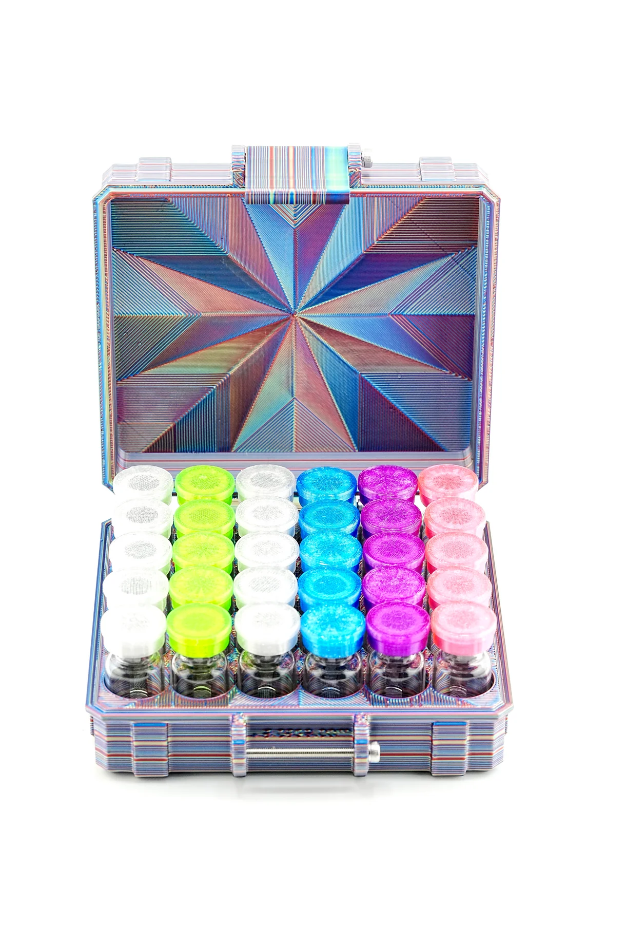 30-Slot 3ml Vial Case | Large GLP-1 & Peptide Organizer