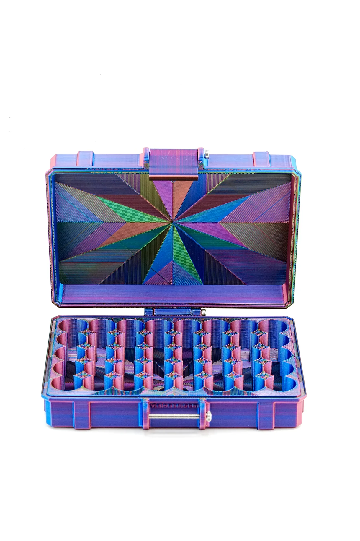 40-Slot 3 ml Vial Case | Large Organizer | Organizer for GLP-1, Peptides, Research