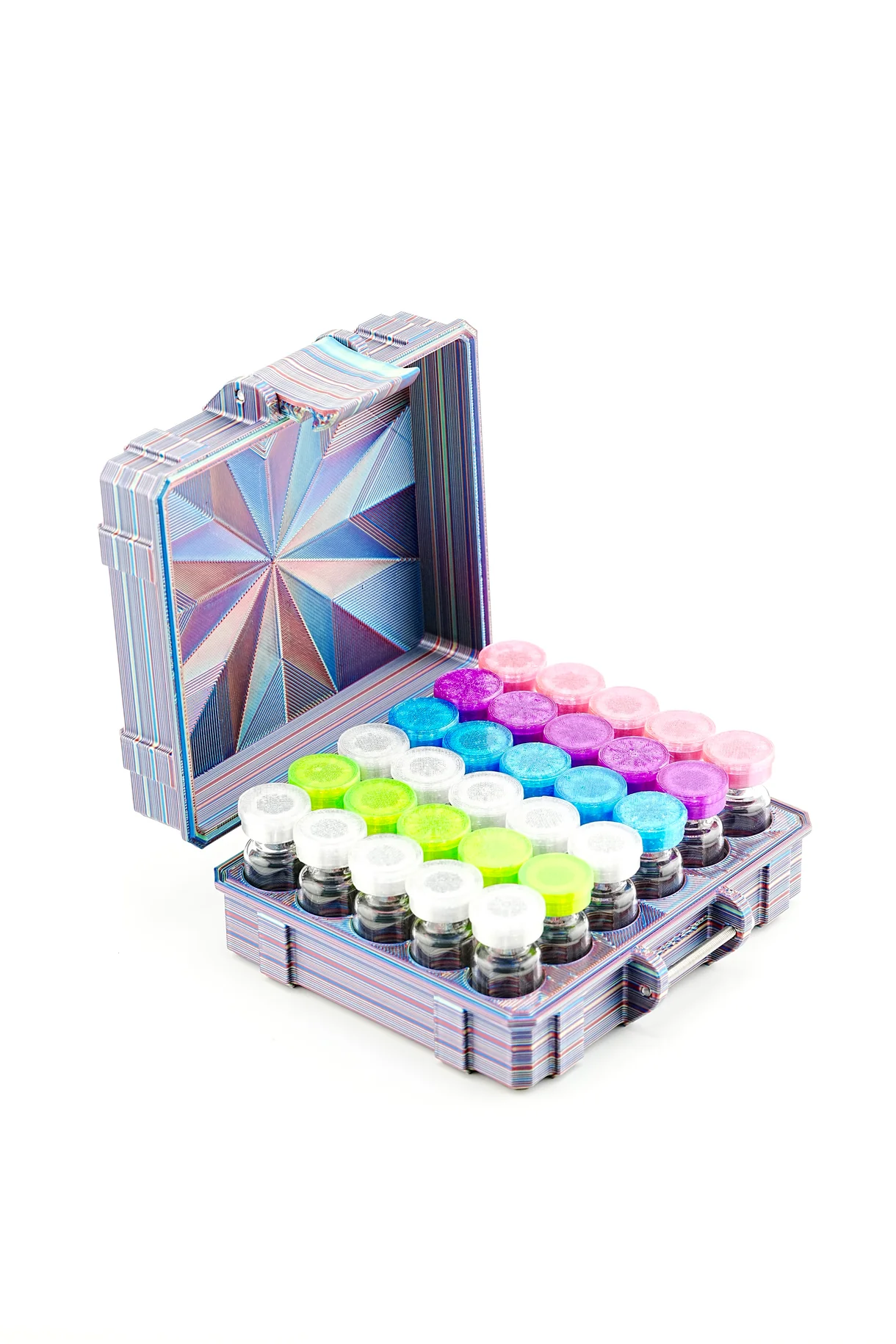 30-Slot 3ml Vial Case | Large GLP-1 & Peptide Organizer