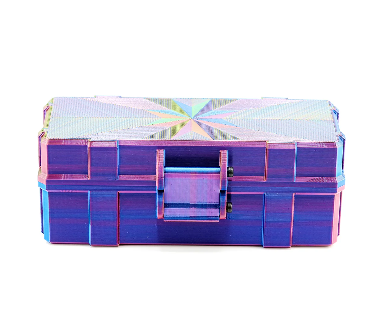 4-Slot 10 ml Vial Case with Storage Compartment | Organizer for GLP-1, Peptides, Research