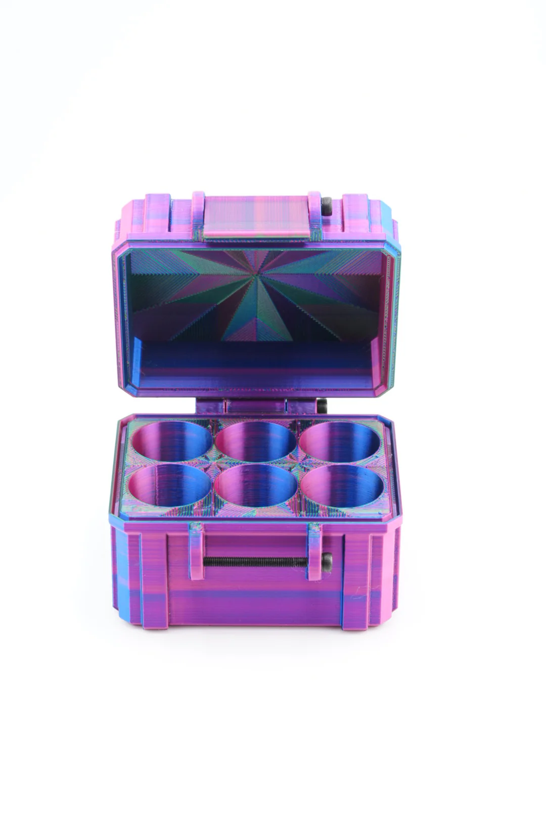 Lightweight Vial Case | 6×10ml Vials Travel & Fridge Organizer