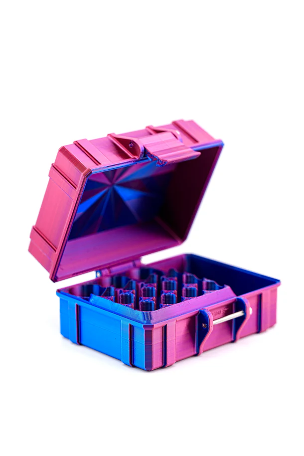 Mixed Vial Case | 12-Slot 3ml + 3-Slot 10ml + BAC | GLP-1 Peptide Organizer