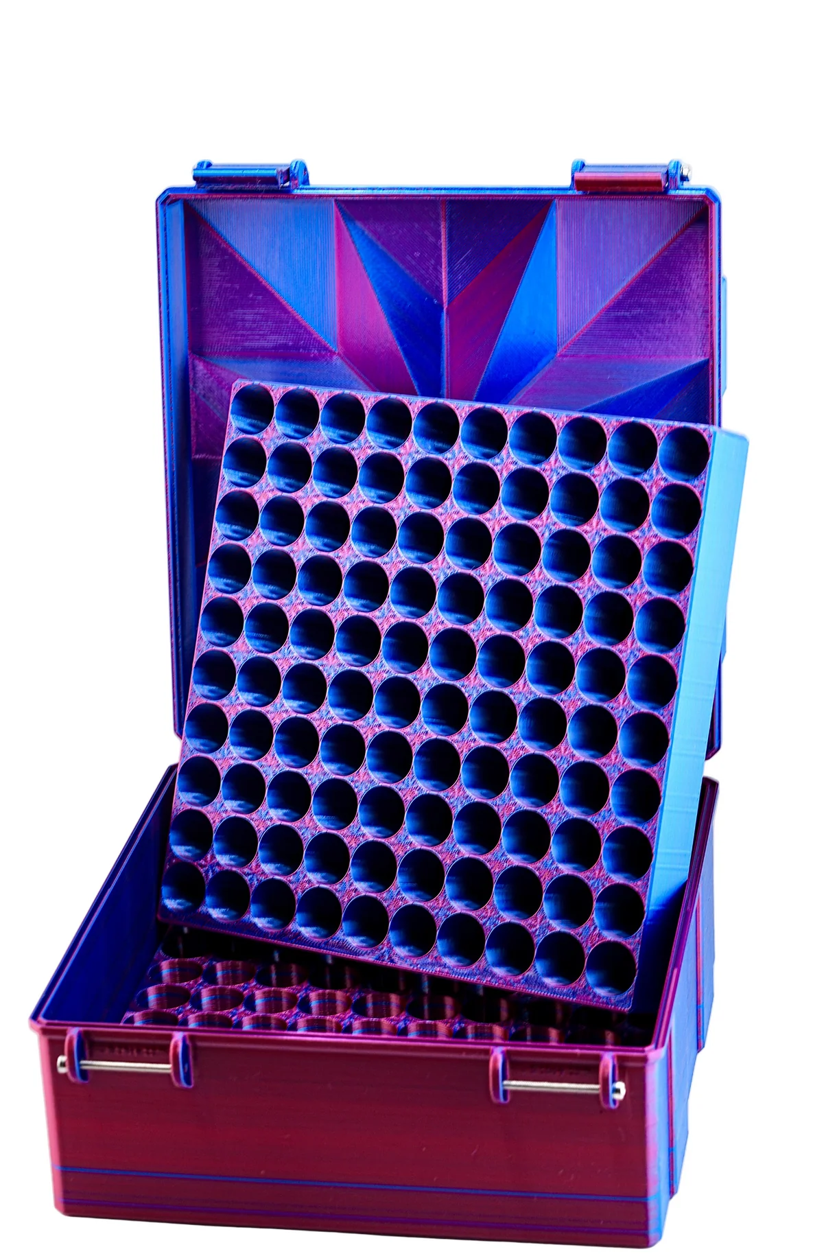 200-Slot 3ml Vial Case | Jumbo Clinic Storage | GLP-1 Peptide Organizer